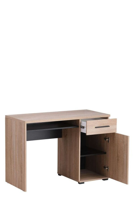 Fiora Sonoma Oak & Black Desk - Luminex FurnitureDesk3036