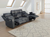 Fiorenza Black 3 Seater Cinema Sofa – Electric Recliner - Luminex FurnitureSofasflorence_black_electric_3_seater