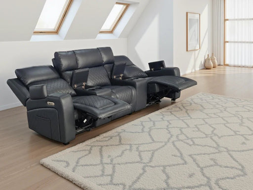 Fiorenza Black 3 Seater Cinema Sofa – Electric Recliner - Luminex FurnitureSofasflorence_black_electric_3_seater