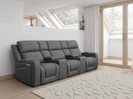 Fiorenza Grey 3 Seater Cinema Sofa – Electric Recliner - Luminex FurnitureSofasflorence_grey_electric_3_seater