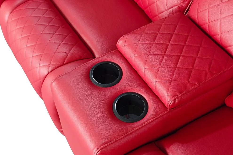 Fiorenza Red 3 Seater Cinema Sofa – Electric Recliner - Luminex FurnitureSofasflorence_red_electric_3_seater