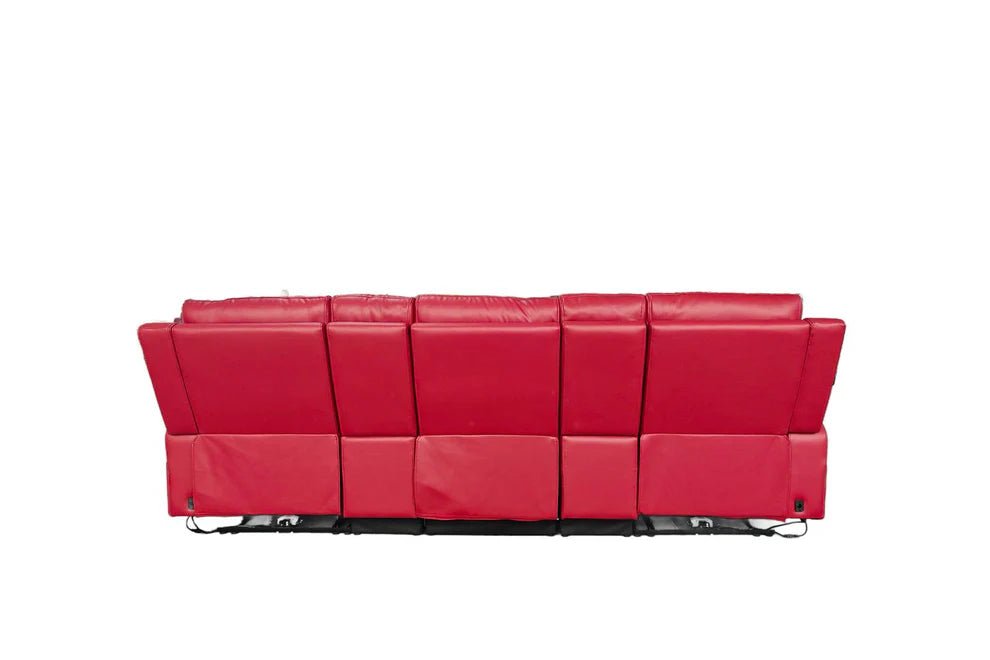 Fiorenza Red 3 Seater Cinema Sofa – Electric Recliner - Luminex FurnitureSofasflorence_red_electric_3_seater