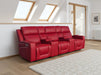 Fiorenza Red 3 Seater Cinema Sofa – Electric Recliner - Luminex FurnitureSofasflorence_red_electric_3_seater