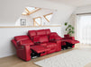 Fiorenza Red 3 Seater Cinema Sofa – Electric Recliner - Luminex FurnitureSofasflorence_red_electric_3_seater