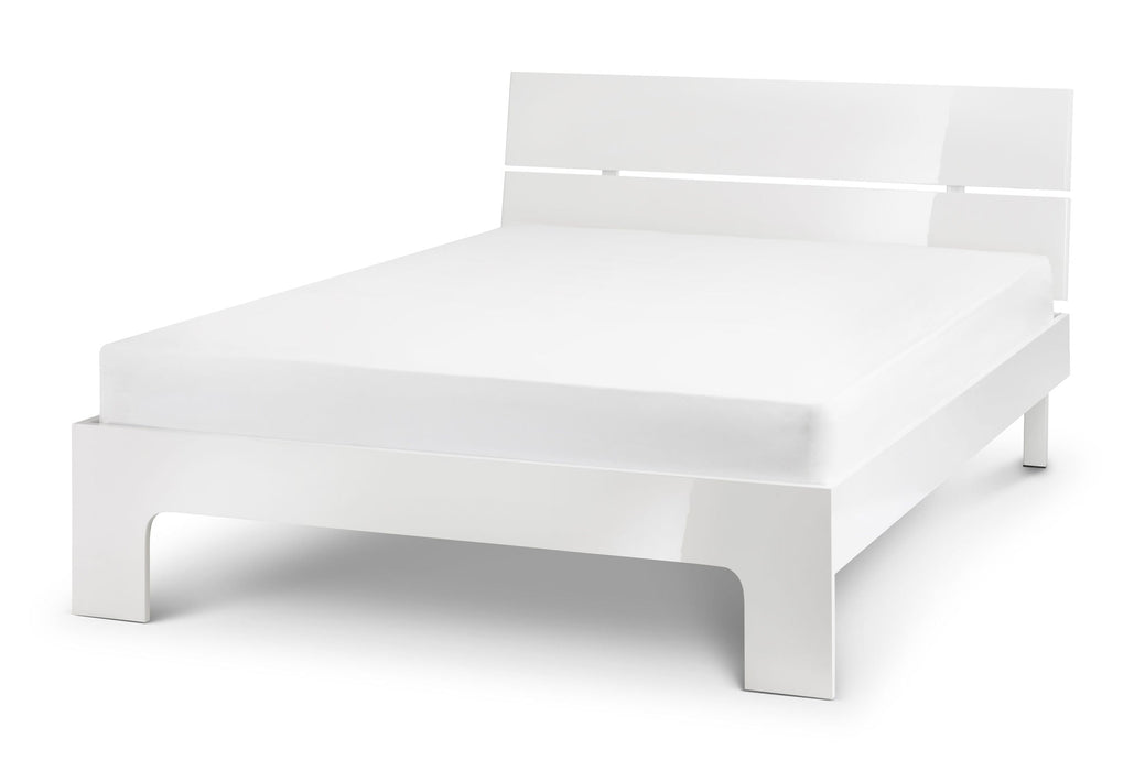 Florence High Gloss Bed - Luminex FurnitureWooden BedsMAN811