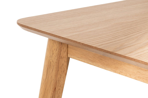 Florence Oak Veneer Rectangular Table With Tapered Legs - Luminex FurnitureDining TableBOD201