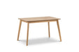 Florence Oak Veneer Rectangular Table With Tapered Legs - Luminex FurnitureDining TableBOD201