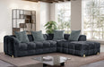 Genevieve Charcoal Right Hand Sofa – L - Shape Corner - Luminex FurnitureSofasgenoa_sofa_charcoal_right_hand