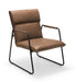Graham Chair – Brown Faux Leather - Luminex FurnitureOccasional ChairsGRA401