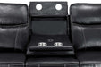 Grosvenor Black 3+2 Tech Recliner Sofa Set – Electric - Luminex FurnitureSofasgts_black_3+2