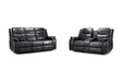 Grosvenor Black 3+2 Tech Recliner Sofa Set – Electric - Luminex FurnitureSofasgts_black_3+2