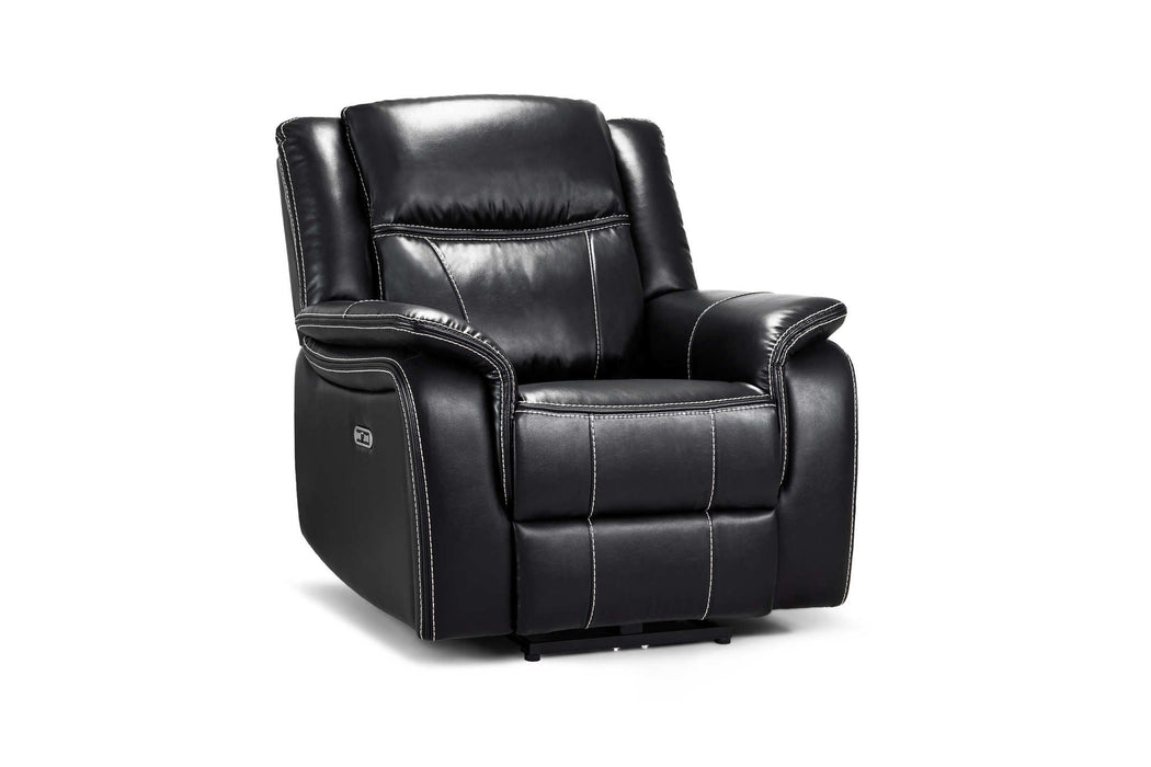 Grosvenor Black Tech Recliner Armchair – Electric - Luminex FurnitureOccasional Chairsgts_black_armchair