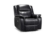 Grosvenor Black Tech Recliner Armchair – Electric - Luminex FurnitureOccasional Chairsgts_black_armchair