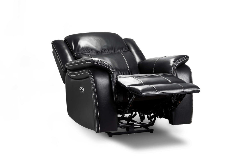 Grosvenor Black Tech Recliner Armchair – Electric - Luminex FurnitureOccasional Chairsgts_black_armchair