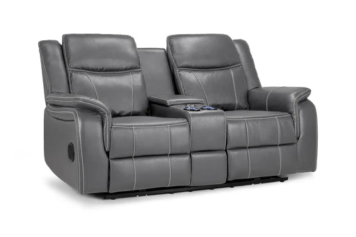 Grosvenor Grey 2 Seater Tech Recliner Sofa – Electric - Luminex FurnitureSofasgts_grey_2_str
