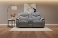 Grosvenor Grey Fabric 2 Seater Tech Electric Recliner Sofa - Luminex FurnitureSofasgts_grey_fabric_2_str