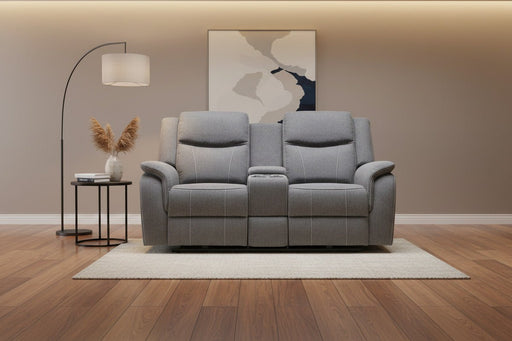 Grosvenor Grey Fabric 2 Seater Tech Electric Recliner Sofa - Luminex FurnitureSofasgts_grey_fabric_2_str