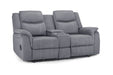 Grosvenor Grey Fabric 2 Seater Tech Recliner Sofa – Electric - Luminex FurnitureSofasgts_grey_fabric_2_str