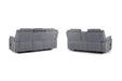 Grosvenor Grey Fabric 3+2 Tech Recliner Sofa Set – Electric - Luminex FurnitureSofasgts_grey_fabric_3+2