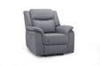 Grosvenor Grey Fabric Tech Recliner Armchair – Electric - Luminex FurnitureOccasional Chairsgts_grey_fabric_armchair