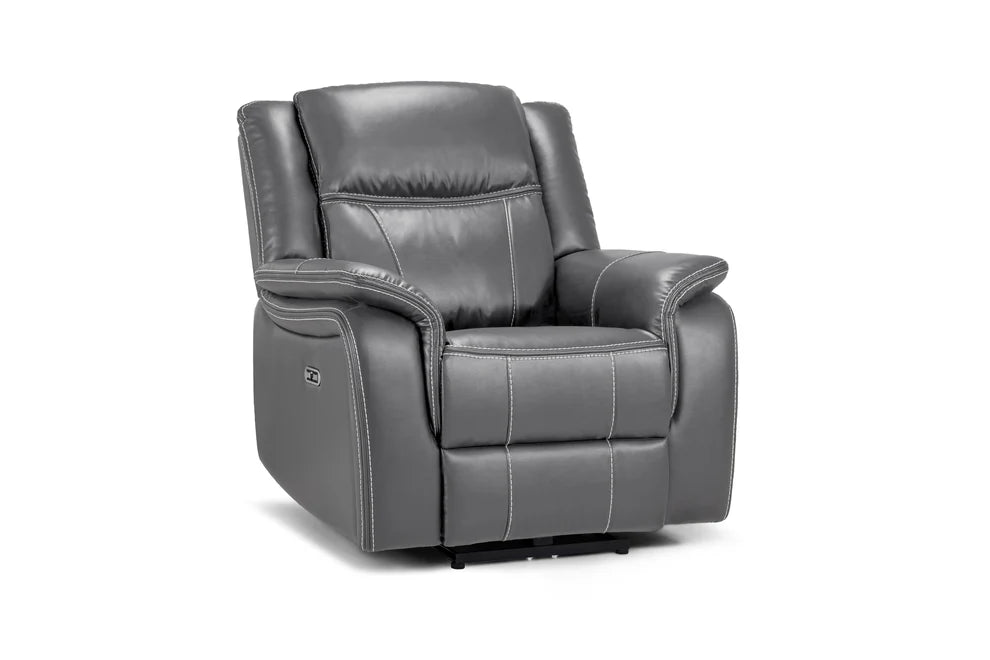 Grosvenor Grey Tech Recliner Armchair – Electric - Luminex FurnitureOccasional Chairsgts_grey_armchair