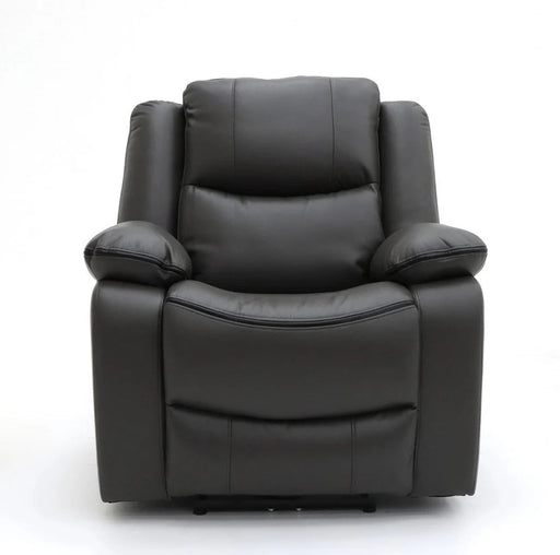 Hadleigh Grey Electric Recliner Armchair – Faux Leather - Luminex FurnitureOccasional Chairsharald_chair_grey