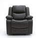 Hadleigh Grey Electric Recliner Armchair – Faux Leather - Luminex FurnitureOccasional Chairsharald_chair_grey