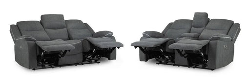 Hadleigh Grey Fabric 3+2 Electric Recliner Sofa Set - Luminex FurnitureSofasharald_3+2_grey_fabric