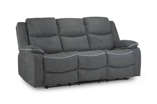 Hadleigh Grey Fabric 3+2 Electric Recliner Sofa Set - Luminex FurnitureSofasharald_3+2_grey_fabric