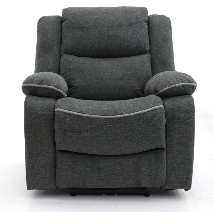 Hadleigh Grey Fabric Electric Recliner Armchair - Luminex FurnitureOccasional Chairsharald_chair_grey_fabric
