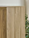 Halden 2 Door Wardrobe Oak - Luminex FurnitureWardrobeING005