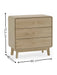 Halden 3 Drawer Chest in Oak - Luminex FurnitureChest of drawersING002