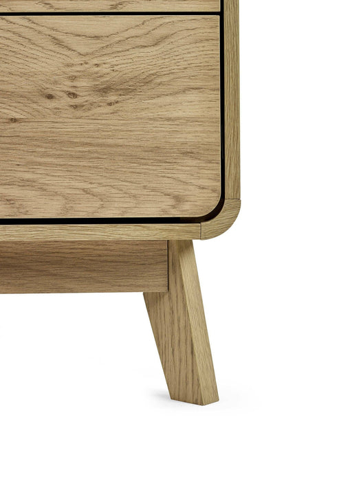 Halden 3 Drawer Chest in Oak - Luminex FurnitureChest of drawersING002