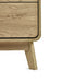 Halden 3 Drawer Chest in Oak - Luminex FurnitureChest of drawersING002