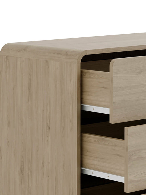Halden 3 Drawer Chest in Oak - Luminex FurnitureChest of drawersING002