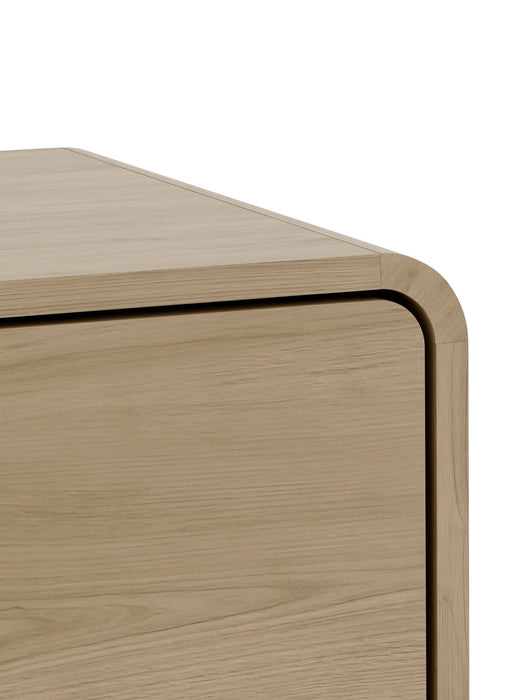 Halden 3 Drawer Chest in Oak - Luminex FurnitureChest of drawersING002