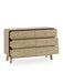 Halden 6 Drawer Dresser in Oak - Luminex FurnitureChest of drawersING004