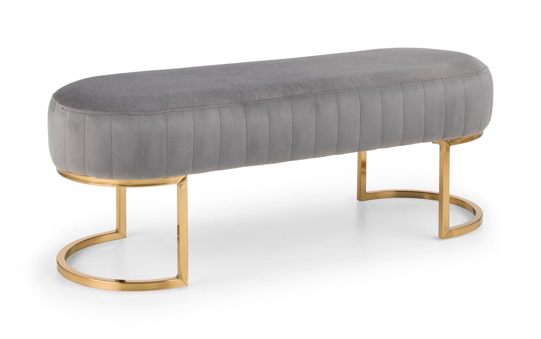 Haleva Velvet Bench - Luminex FurnitureBench SeatHAR302