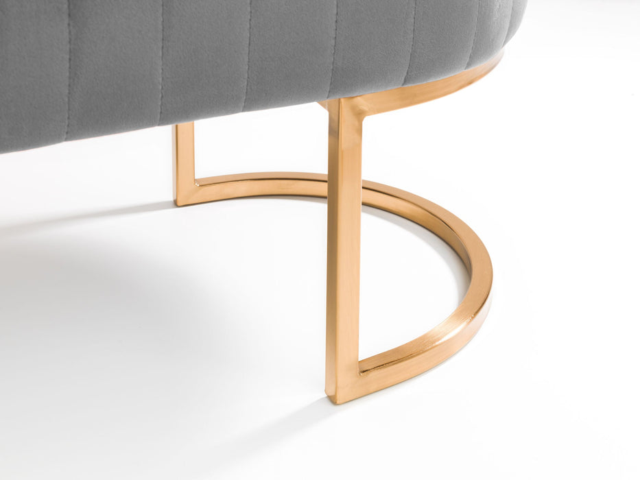 Haleva Velvet Bench - Luminex FurnitureBench SeatHAR302
