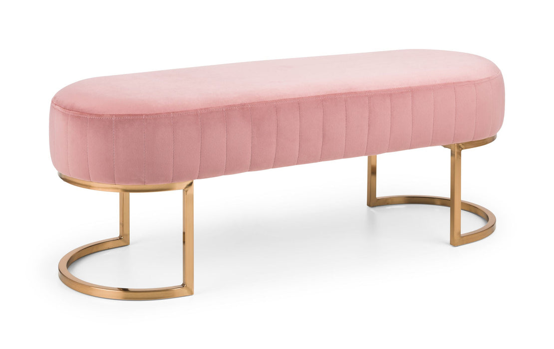Haleva Velvet Bench - Luminex FurnitureBench SeatHAR402