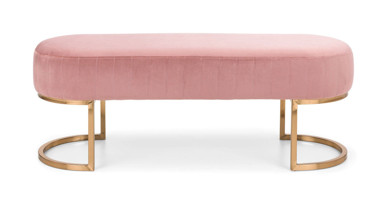 Haleva Velvet Bench - Luminex FurnitureBench SeatHAR402