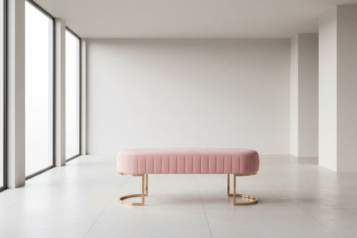 Haleva Velvet Bench - Luminex FurnitureBench SeatHAR402