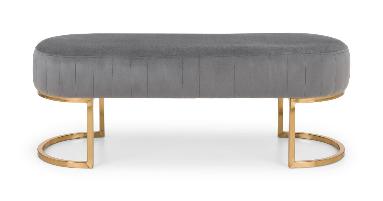 Haleva Velvet Bench - Luminex FurnitureBench SeatHAR402