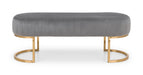 Haleva Velvet Bench - Luminex FurnitureBench SeatHAR402