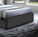 Hamilton Light Grey Fabric Bed - Luminex FurnitureBedHAMIL46LGREY
