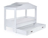 Hampden Low Sleeper Hut Bed with Storage – White - Luminex FurnitureLow SleepersHAZ001