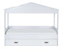 Hampden Low Sleeper Hut Bed with Storage – White - Luminex FurnitureLow SleepersHAZ001