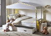 Hampden Low Sleeper Hut Bed with Storage – White - Luminex FurnitureLow SleepersHAZ001