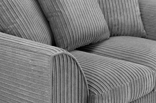 Hampton Grey Jumbo Cord 3 Seater Sofa – Modern Fabric Comfort - Luminex FurnitureSofasharley_jumbo_sofa_grey_3_seater