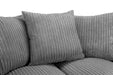 Hampton Grey Jumbo Cord 3 Seater Sofa – Modern Fabric Comfort - Luminex FurnitureSofasharley_jumbo_sofa_grey_3_seater